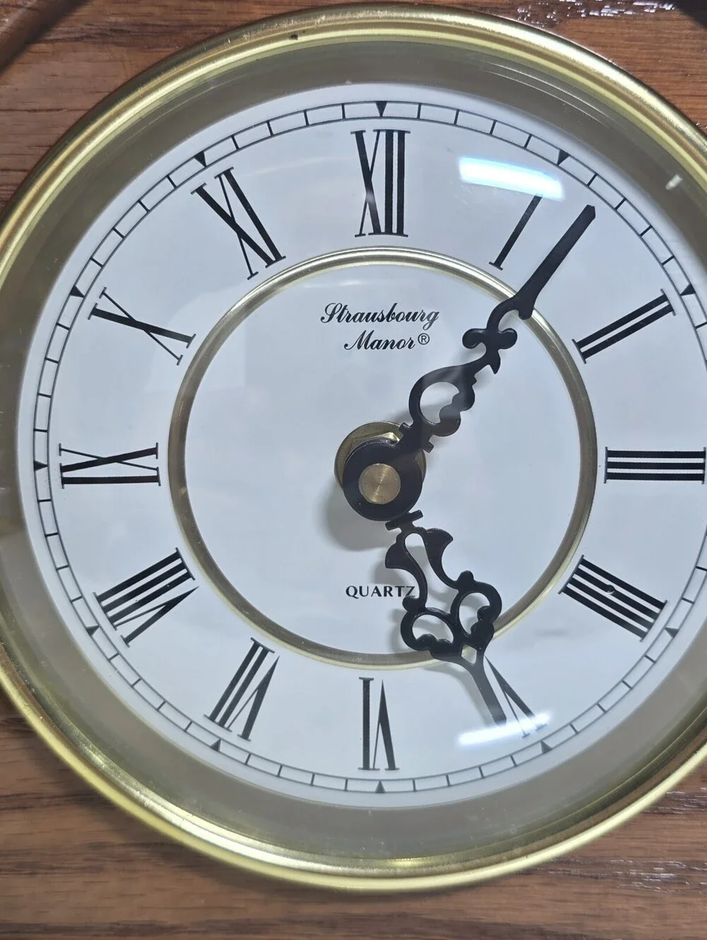 Strasbourg Manor Quartz Chiming Mantel Clock Quarter Hour Westminster Mint Works